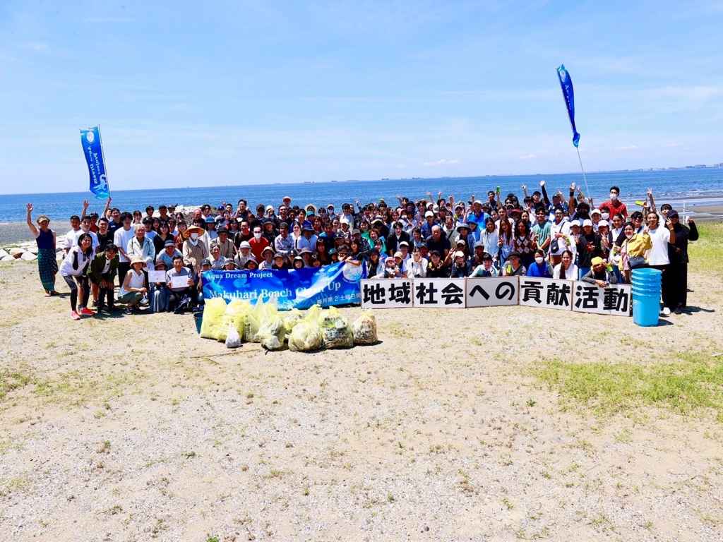 １０／１２（土）幕張の浜ビーチクリーン